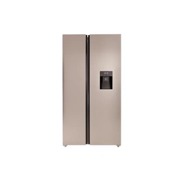 Side-By-Side Kühlschrank »AC178IXWS-18«, BxHxL: 91,1 x 178 x 63,6, inox look