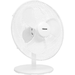 Tischventilator, D. 40 cm, 45W, 2 Stufen, weiss, oszillierend