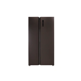 Side-By-Side Kühlschrank »AC178BS-18«, BxHxL: 91,1 x 178 x 63,6, black steel