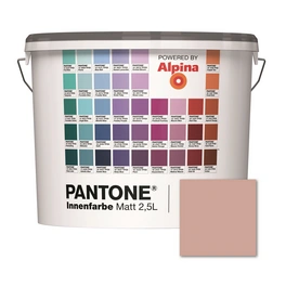 Wandfarbe »Pantone«, Wandfarbe »Pantone«, Innenfarbe Misty Rose 2,5 Liter matt