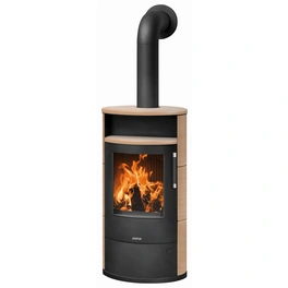 Kaminofen »Island 7 2.0«, hellbraun, Keramik, 7 kW