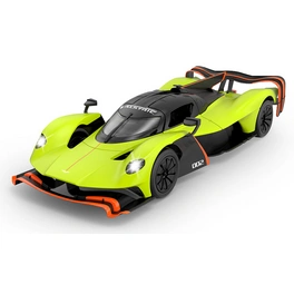 Kinderfahrzeug, Aston Martin Valkyrie AMR Pro 1:14 dunkel grün 2,4GHz Tür manuell