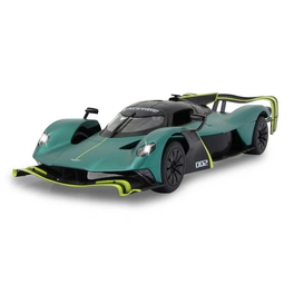 Kinderfahrzeug, Aston Martin Valkyrie AMR Pro 1:14 dunkel grün 2,4GHz Tür manuell