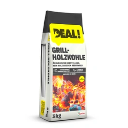 Holzkohle, 3 kg, geeignet für Holzkohlegrill