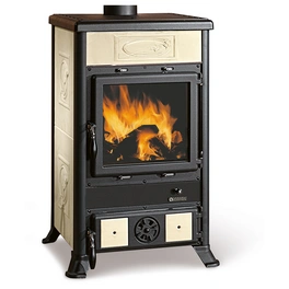 Kaminofen »Rosella R1 BII«, schwarz/beige, Naturstein, 8,7 kW