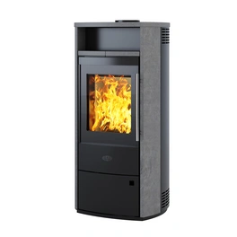 Kaminofen »Dublin«, grau, Naturstein, 6 kW, Dauerbrand geeignet