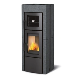 Kaminofen » Ester Forno Evo«, dunkelgrau, Naturstein, 8,2 kW