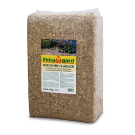 Mulch, 2 x 40 Liter, Miscanthus