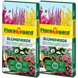 Blumenerde, 2 x 40 Liter