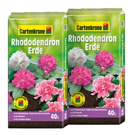 Rhododendron- und Hortensienerde, 2 x 40 Liter