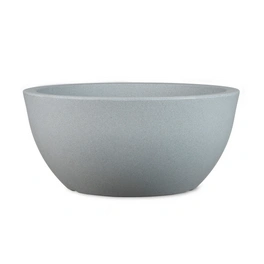 Pflanzgefäß »Palermo Bowl«, 40 x 18 cm (ØxH), Kunststoff, steingrau