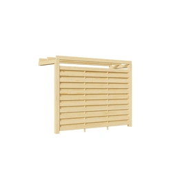 Carport-Rückwand, BxH: 301 x 216,5 cm, Holz