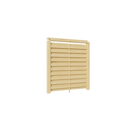 Carport-Seitenwand, BxH: 205 x 216,5 cm, Holz