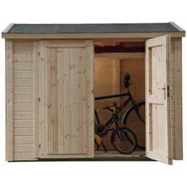 Gartenhaus »Premium«, Holz, BxHxT: 260 x 178 x 84 cm (Außenmaße inkl. Dachüberstand)