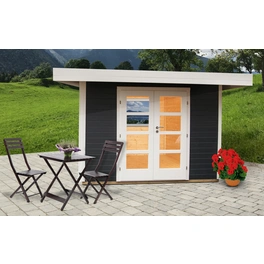 Gartenhaus »Relax«, Holz, BxHxT: 356 x 219 x 301 cm (Außenmaße inkl. Dachüberstand)