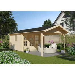 Gartenhaus, Holz, BxHxT: 300 x 248 x 590 cm (Außenmaße)