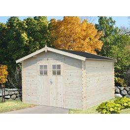 Gartenhaus »Sam«, Holz, BxHxT: 313 x 217 x 311 cm (Außenmaße inkl. Dachüberstand)