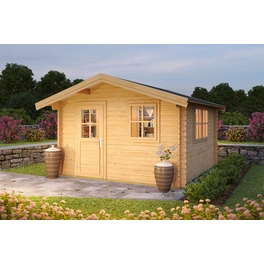 Gartenhaus »Spree«, Holz, BxHxT: 340 x 245 x 300 cm (Außenmaße inkl. Dachüberstand)