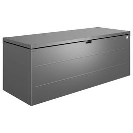 Gartenbox, BxHxT: 207 x 81 x 80 cm, Stahl, dunkelgrau-metallic