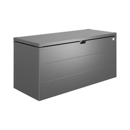 Gartenbox, BxHxT: 170 x 81 x 70 cm, Stahl, dunkelgrau-metallic