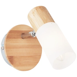 Wandspot »Babsan «, Holz/Kunststoff, braun, LED, E14