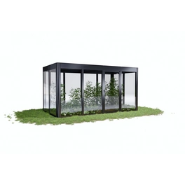 Gewächshaus »SunGarden Infinity 4.2«, BxHxT: 443 x 229 x 233 cm, anthrazit-metallic