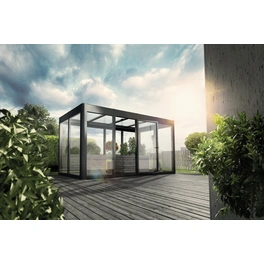 Gewächshaus »SunGarden Infinity 4.2«, BxHxT: 443 x 229 x 233 cm, anthrazit-metallic