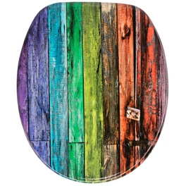 WC-Sitz, BxL: 37,7 x 47 cm, Rainbow
