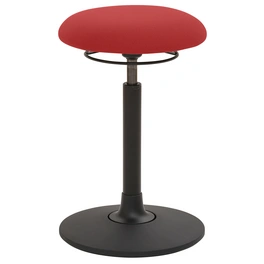 Hocker »1166«, Breite: 40 cm, höhenverstellbar, Polyester, rot