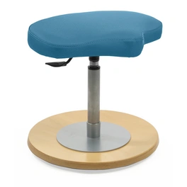 Hocker »1169«, Breite: 42 cm, höhenverstellbar, Polyester, blau