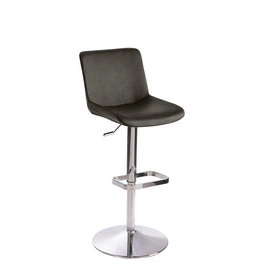 Barhocker »1235G«, Breite: 44 cm, höhenverstellbar, Kunstleder, braun