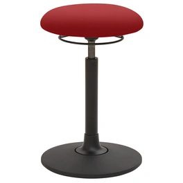 Hocker »1166«, Breite: 40 cm, höhenverstellbar, Polyester, rot