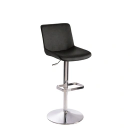 Barhocker »1235G«, Breite: 44 cm, höhenverstellbar, Kunstleder, grau