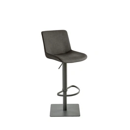 Barhocker »1287«, Breite: 40 cm, höhenverstellbar, Kunstleder, braun