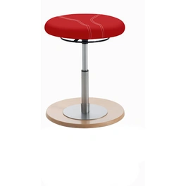 Hocker »1111«, Breite: 41 cm, höhenverstellbar, Polyester, rot