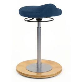 Hocker »1101«, Breite: 41 cm, höhenverstellbar, Polyester, blau