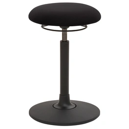 Hocker »1166«, Breite: 40 cm, höhenverstellbar, Polyester, schwarz