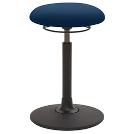 Hocker »1166«, Breite: 40 cm, höhenverstellbar, Polyester, blau