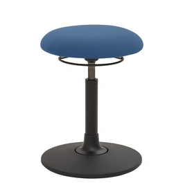 Hocker »1166«, Breite: 40 cm, höhenverstellbar, Polyester, blau