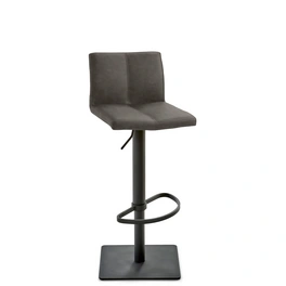 Barhocker »1285«, Breite: 42 cm, höhenverstellbar, Kunstleder, braun