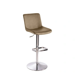 Barhocker »1235G«, Breite: 44 cm, höhenverstellbar, Kunstleder, beige