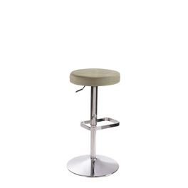 Barhocker »1200«, Breite: 44 cm, höhenverstellbar, Mikrofaser, beige