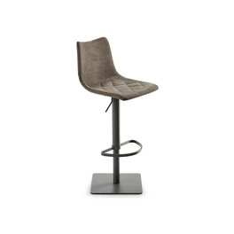 Barhocker »1275«, Breite: 43 cm, höhenverstellbar, Kunstleder, braun