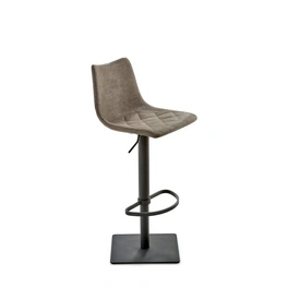 Barhocker »1275«, Breite: 43 cm, höhenverstellbar, Kunstleder, braun