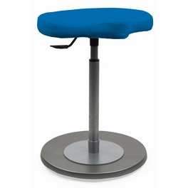 Hocker »1168«, Breite: 42 cm, höhenverstellbar, Kunstleder, blau