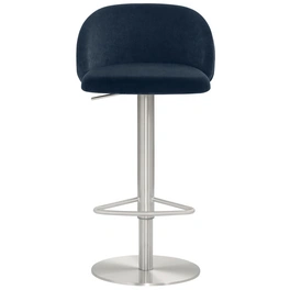 Barhocker »1216«, Breite: 48 cm, höhenverstellbar, Polyester, blau