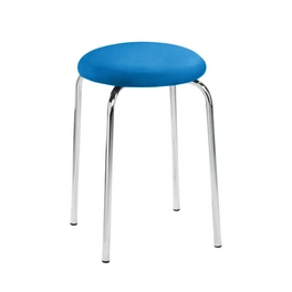 Hocker »1134«, BxH: 48 x 48 cm, Kunstleder, blau