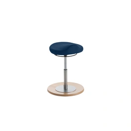 Hocker »1102«, Breite: 41 cm, höhenverstellbar, Polyester, blau