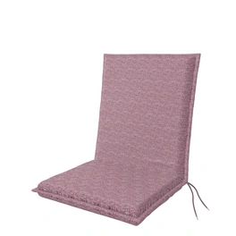 Sitzauflage »Art«, BxLxS: 48 x 100 x 6 cm, aus 60 % Polyester, 40 % Baumwolle, flieder