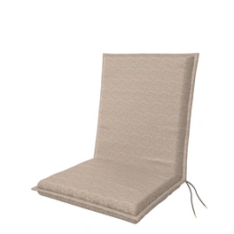 Sitzauflage »Art«, BxLxS: 48 x 100 x 6 cm, aus 60 % Polyester, 40 % Baumwolle, sandfarben
